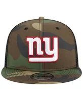 Men's New Era Camo New York Giants Main Trucker 9FIFTY Snapback Hat