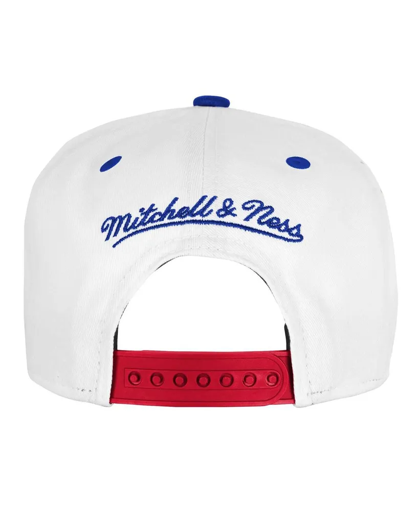 Big Boys and Girls Mitchell & Ness Royal Buffalo Bills Retro dome Precurved Adjustable Hat