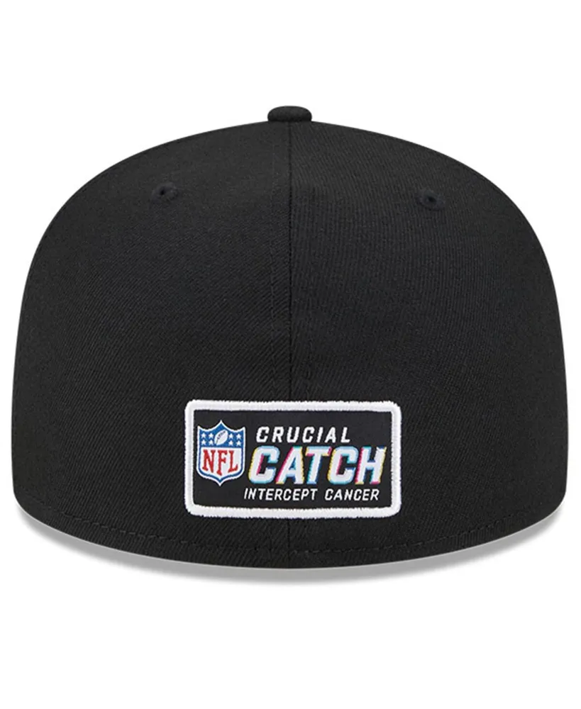Men's New Era Black San Francisco 49ers 2023 Nfl Crucial Catch 59FIFTY Fitted Hat