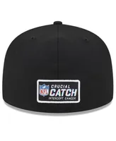 Men's New Era Black San Francisco 49ers 2023 Nfl Crucial Catch 59FIFTY Fitted Hat