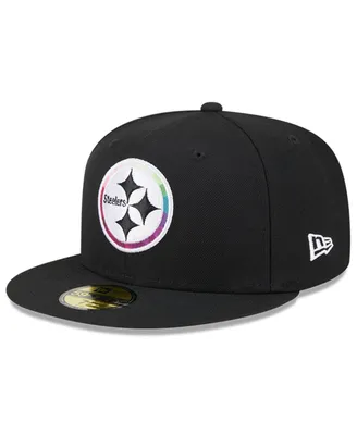 Men's New Era Black Pittsburgh Steelers 2023 Nfl Crucial Catch 59FIFTY Fitted Hat