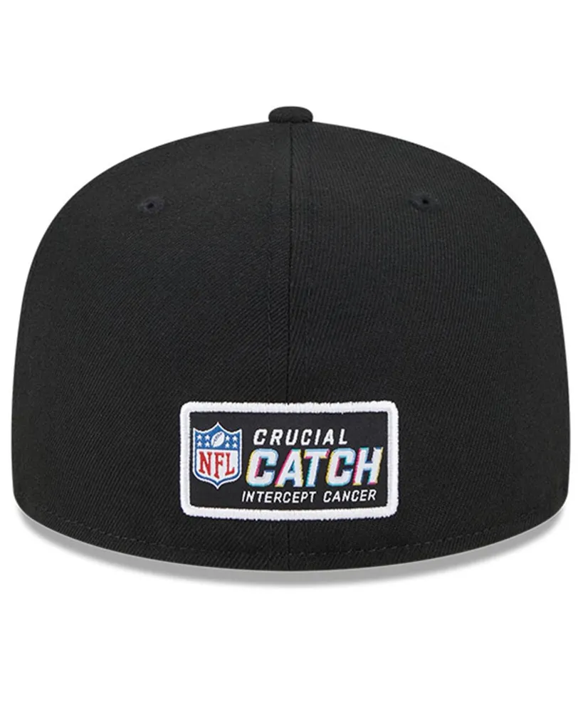 Men's New Era Black England Patriots 2023 Nfl Crucial Catch 59FIFTY Fitted Hat