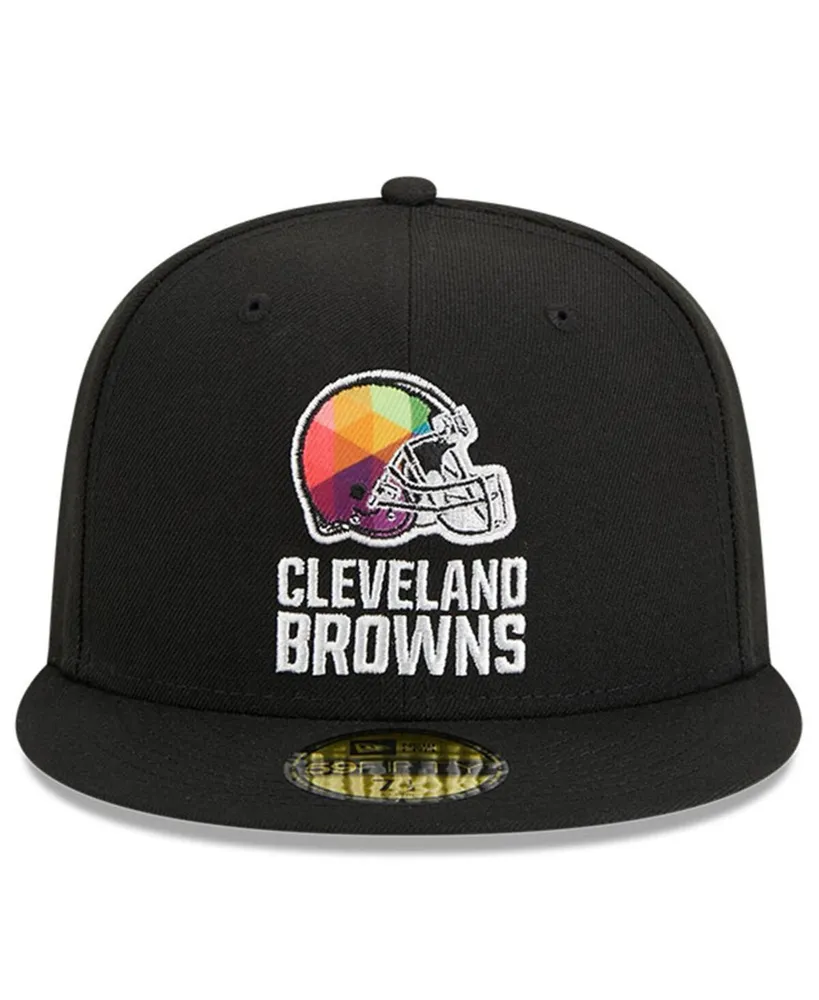 Men's New Era Black Cleveland Browns 2023 Nfl Crucial Catch 59FIFTY Fitted Hat