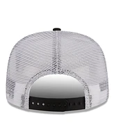 Men's New Era Black, White Las Vegas Raiders Original Classic Golfer Adjustable Hat