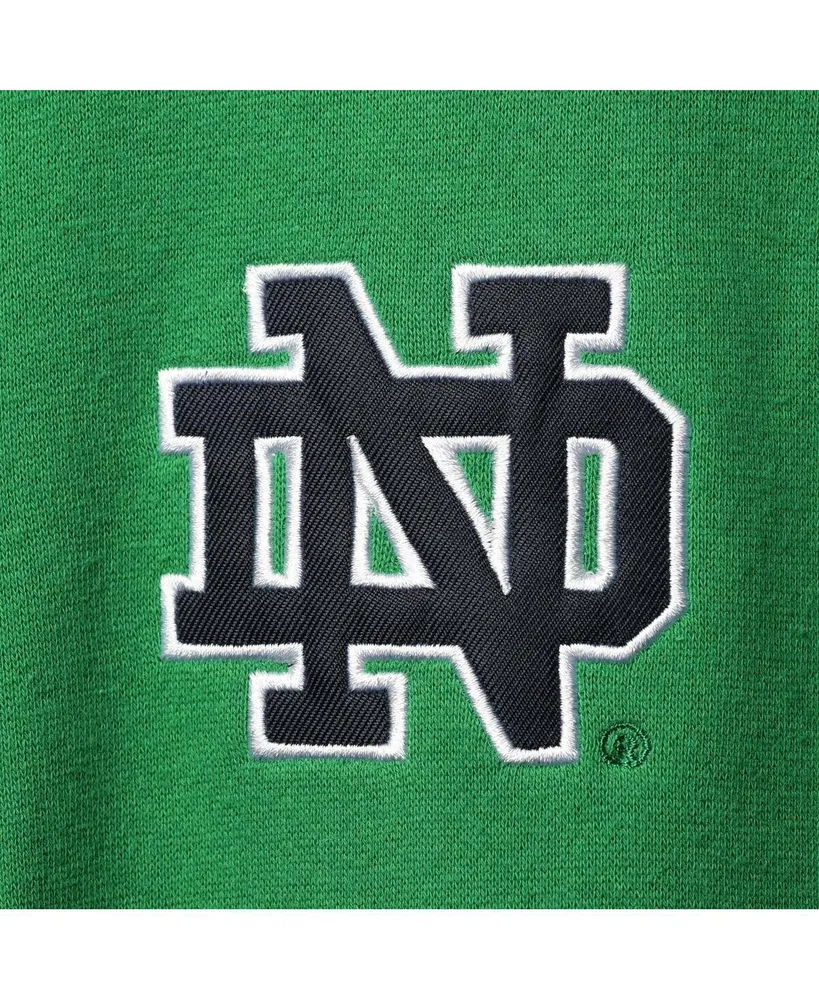 Men's Colosseum Notre Dame Fighting Irish Tortugas Logo Quarter-Zip Jacket