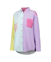 Women's Terez New York Mets Button-Up Shirt