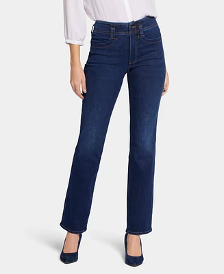 Nydj Women's Marilyn Straight Jeans with High Rise