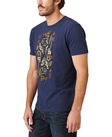 Lucky Brand Men's King of Diamonds Short Sleeves T-shirt