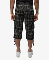 X-Ray Men's Belted 18" Inseam Below Knee Long Cargo Shorts