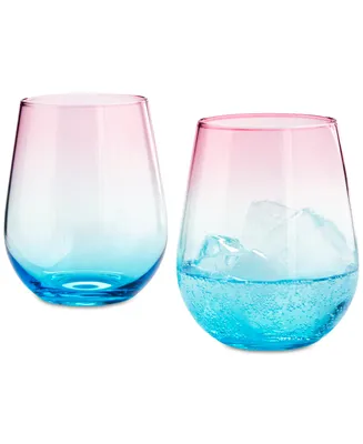 The Cellar Ombre Drink Glasses, Set of 2, Created for Macy's