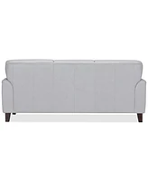 Closeout! Ashlinn 84" Pastel Leather Sofa, Created for Macy's