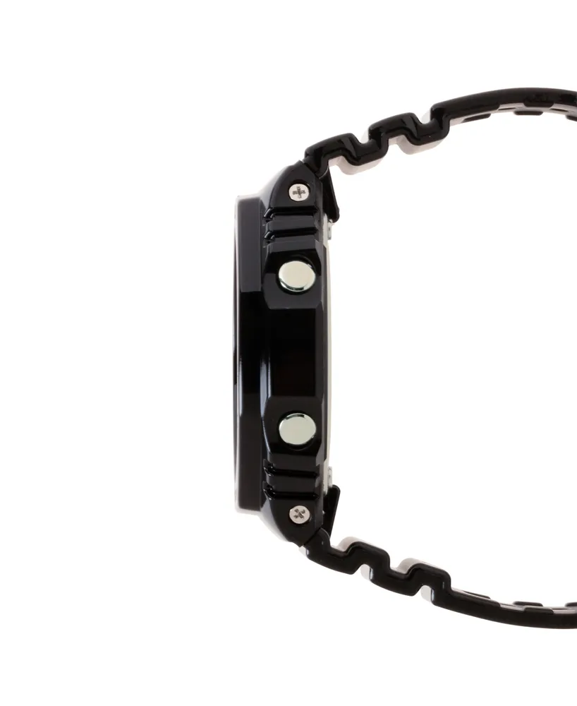 G-Shock Men's Two-Hand Quartz Analog Digital Black Resin Watch, 45.4mm, GA2100GB-1A