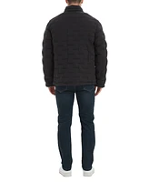 Outdoor United Men's Stretch Seamless Brick Quilted Full-Zip Puffer Jacket