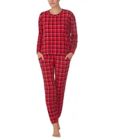 Sanctuary Woman's 2-Pc. Long-Sleeve Jogger Pajamas Set