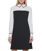 Tommy Hilfiger Women's Collared Sheath Dress