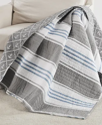 Levtex Provincetown Reversible Quilted Throw, 50" x 60"