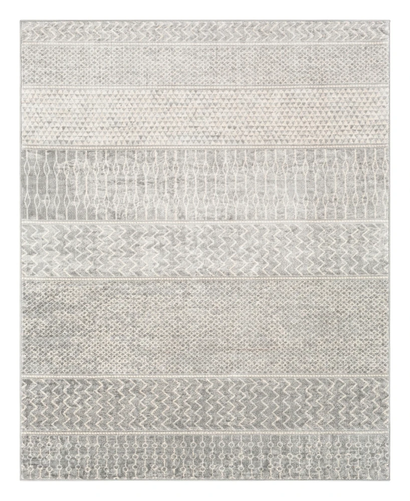 Livabliss Monaco Moc- 6'7" x 9'6" Area Rug