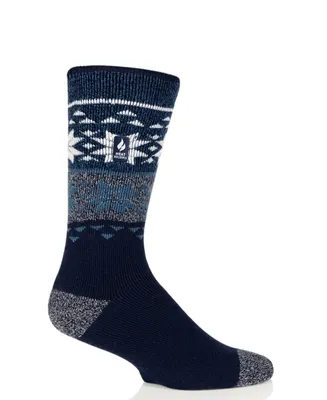 Heat Holders Men's Lite Svenson Fairisle Crew Sock