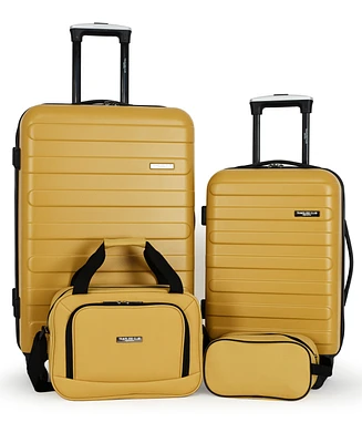 Travelers Club Austin 4 Piece Hardside Luggage Set