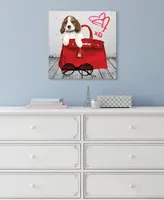 Empire Art Direct "Beagle" Unframed Free Floating Tempered Glass Panel Graphic Dog Wall Art Print 20" x 20", 20" x 20" x 0.2" - Multi