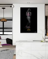 Empire Art Direct "Fashion Suit Look" Frameless Free Floating Reverse Printed Tempered Glass Wall Art, 48" x 32" x 0.2"