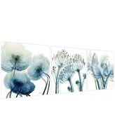 Empire Art Direct Unfocused Beauty 1 2 3 Frameless Free Floating Tempered Glass Panel Graphic Wall Art, 24" x 24" x 0.2" Each