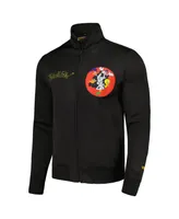 Men's Freeze Max Black Looney Tunes Full-Zip Track Jacket