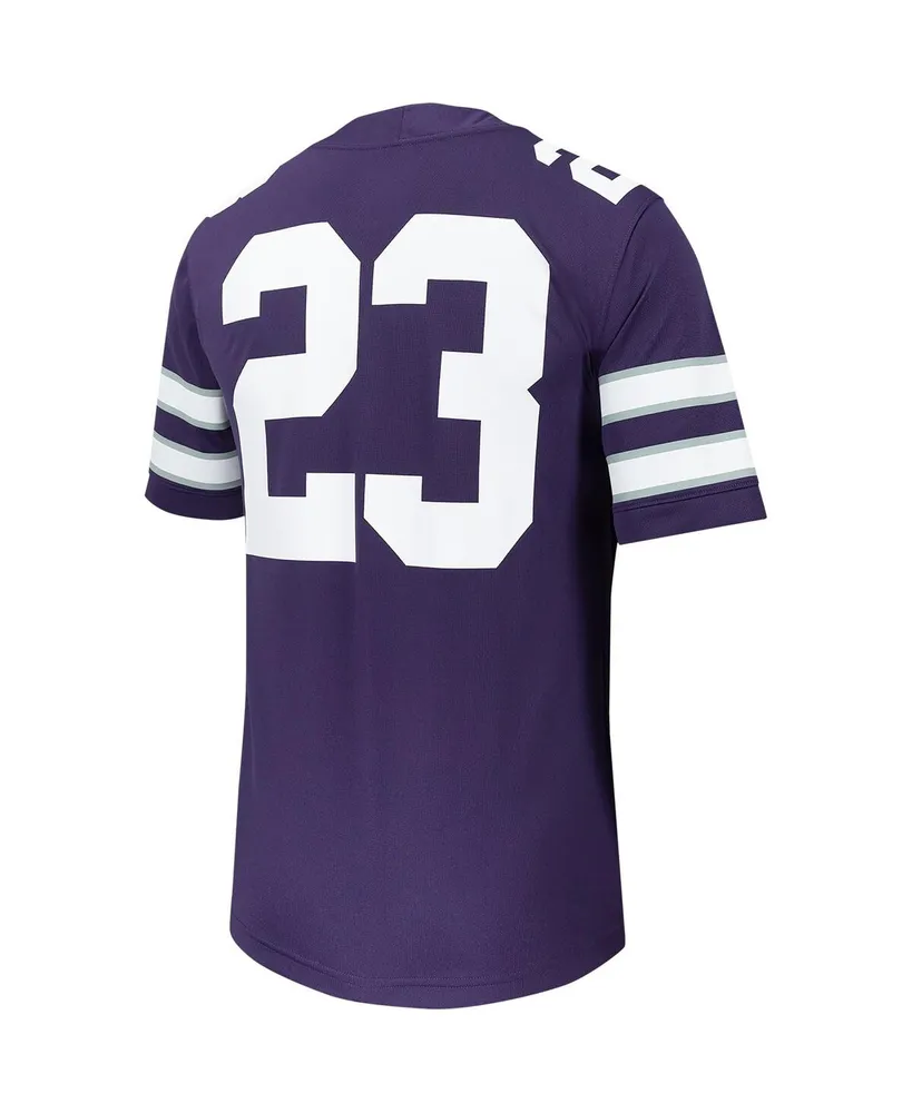 Men's Nike #23 Purple Kansas State Wildcats Untouchable Football Replica Jersey