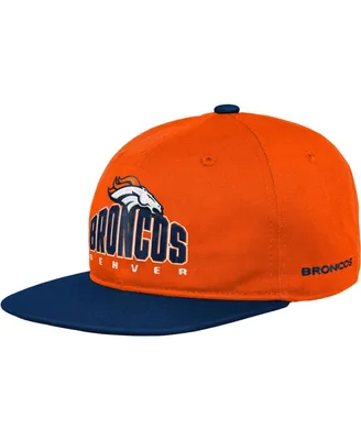 Youth Boys and Girls Orange Denver Broncos Legacy Deadstock Snapback Hat