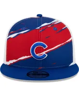 Men's New Era Royal Chicago Cubs Tear Trucker 9FIFTY Snapback Hat