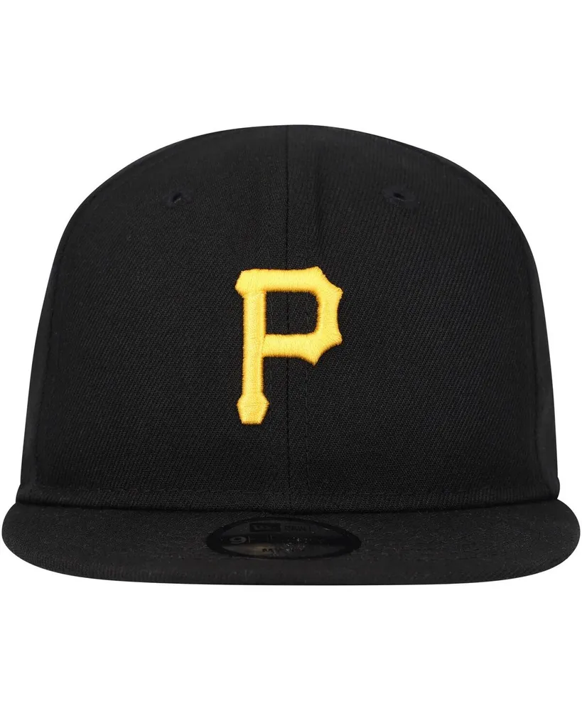 Infant Boys and Girls New Era Black Pittsburgh Pirates My First 9FIFTY Adjustable Hat