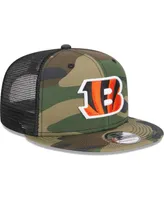 Men's New Era Camo Cincinnati Bengals Main Trucker 9FIFTY Snapback Hat