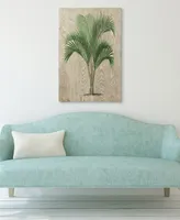 Empire Art Direct "Coastal Palm I" Fine Giclee Printed Directly on Hand Finished Ash Wood Wall Art, 36" x 24" x 1.5"