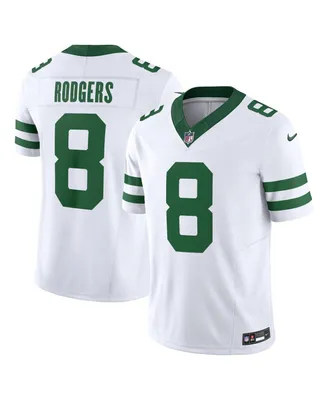 Men's Nike Aaron Rodgers White New York Jets Legacy Vapor F.u.s.e. Limited Jersey