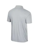 Men's Colosseum Gray Washington State Cougars Cybernetic Polo Shirt