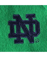 Women's ZooZatz Navy, Green Notre Dame Fighting Irish Colorblock Cozy Tri-Blend Lounge Pants