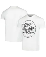 Men's White Alice Chains Seattle Stamp T-shirt