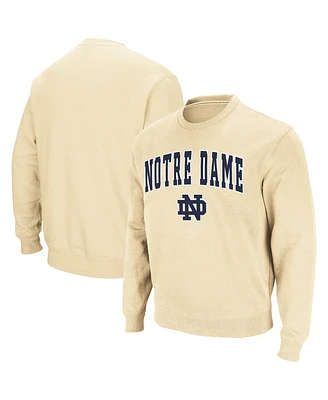 Colosseum Men's Notre Dame Fighting Irish Arch & Logo Crew Neck Sweatshirt