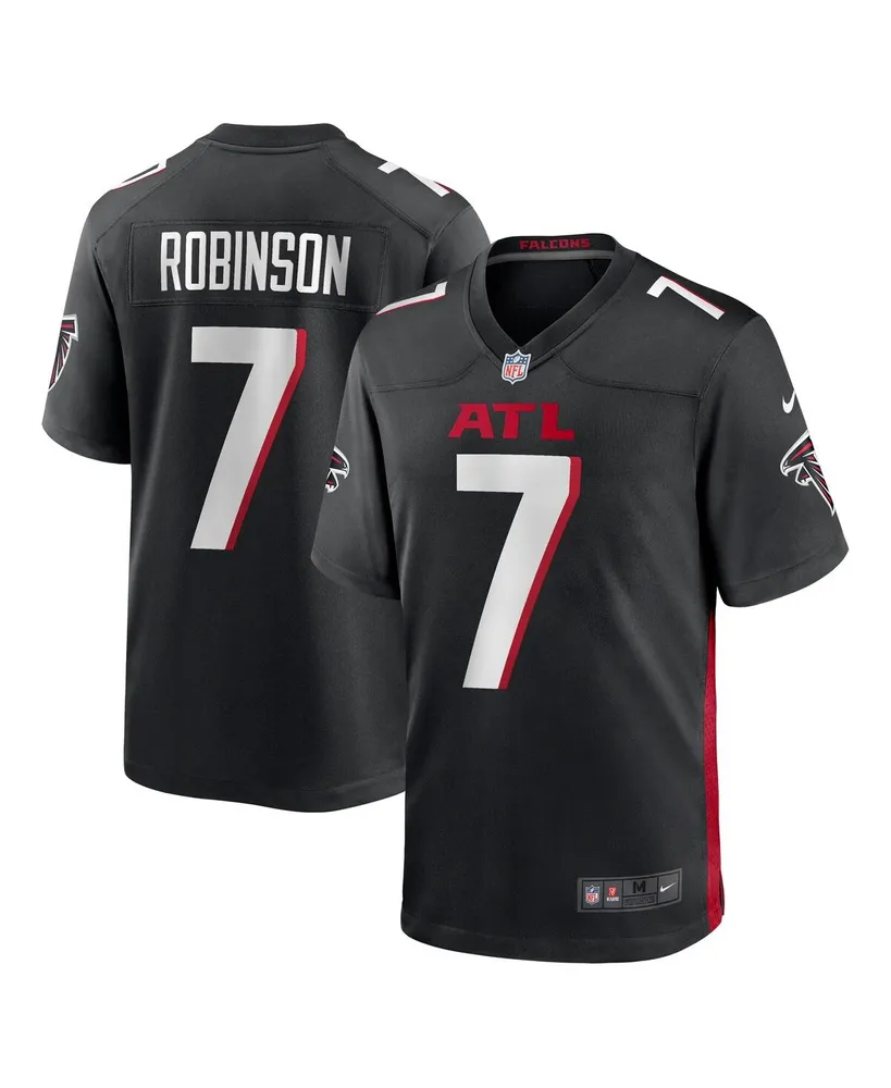 Big Boys Nike Bijan Robinson Black Atlanta Falcons Game Jersey