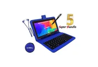 New Linsay 7" Wi-Fi Tablet with Super Bundle Keyboard