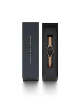 Daniel Wellington Women's Petite Melrose Rose Gold-Tone Stainless Steel Watch 28mm - Rose