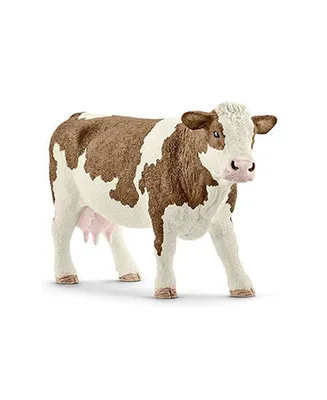 Schleich Simmental Cow Animal Farm Figure