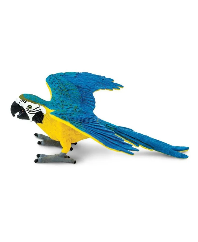 Safari Ltd Blue And Gold Macaw Wings Of The World Birds Figure