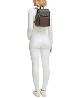 Calvin Klein Garnet Signature Triple Compartment Backpack