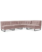 Closeout! Kathya 157" 4-Pc. Fabric Modular Sectional, Created for Macy's