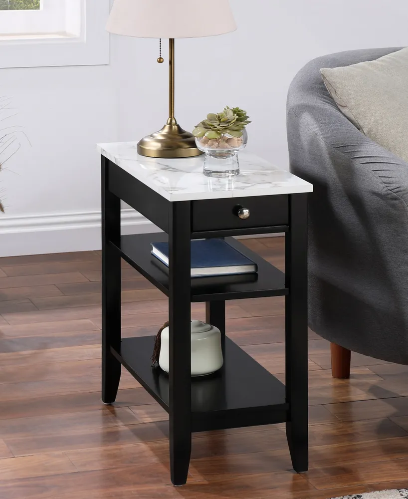 Convenience Concepts 23.5" Mdf Ah 1 Drawer Chairside End Table