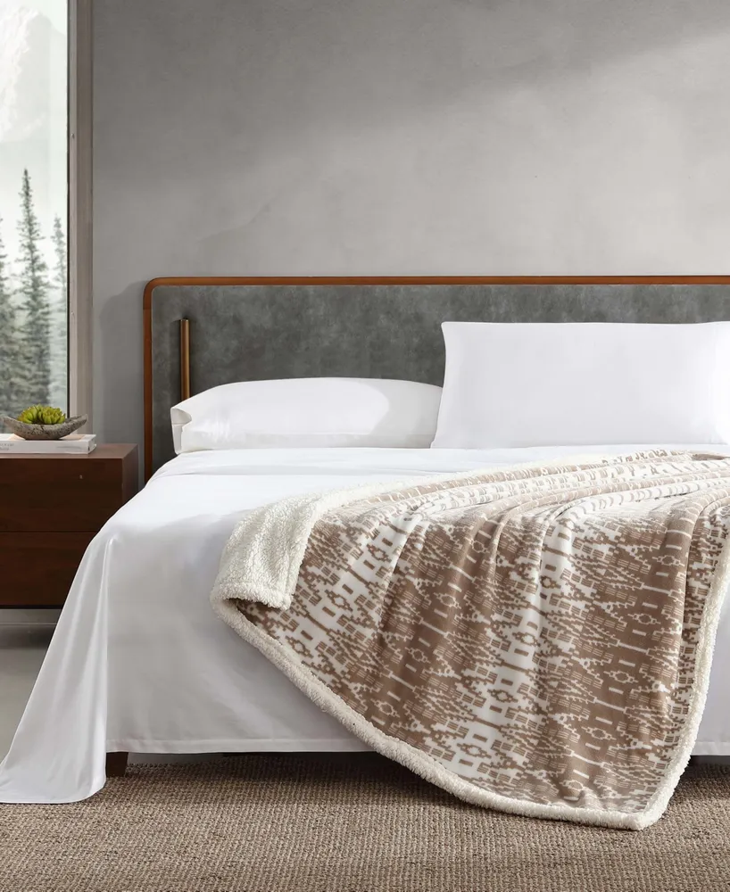 Eddie Bauer Ultra-Plush Reversible Throw