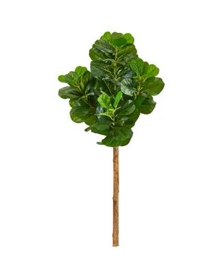 Nearly Natural 66" Artificial Fiddle Leaf Tree No Pot