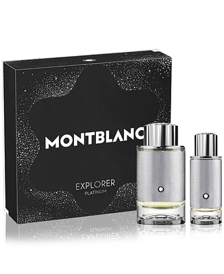 Montblanc Men's 2-Pc. Explorer Platinum Eau de Parfum Gift Set