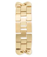 I.n.c. International Concepts Women's Gold-Tone Chain Link Bracelet Watch 41mm, Created for Macy's